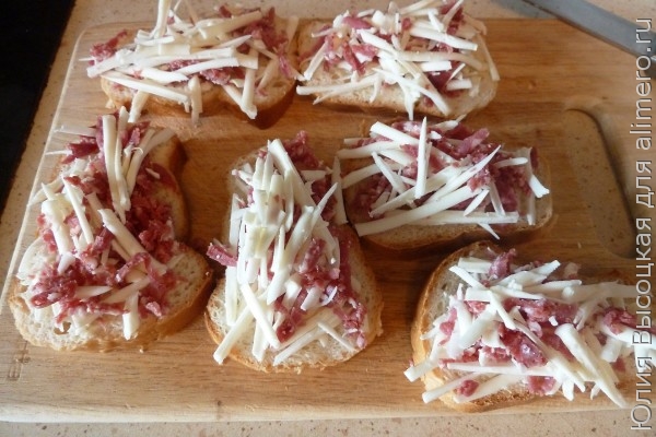 Гренки с плавленным сыром рецепт