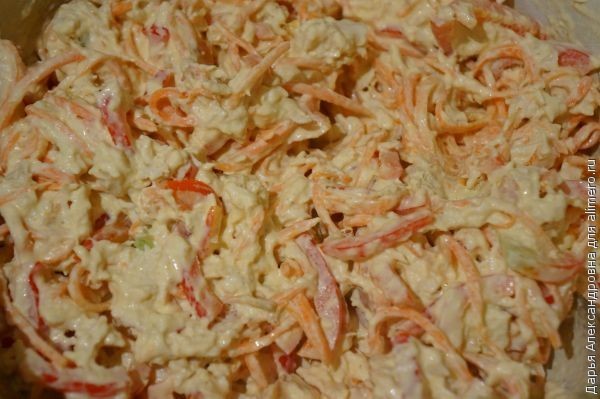 Салат с курицы и моркови по-корейски рецепт с Салат с курицы и моркови по-корейски рецепт с